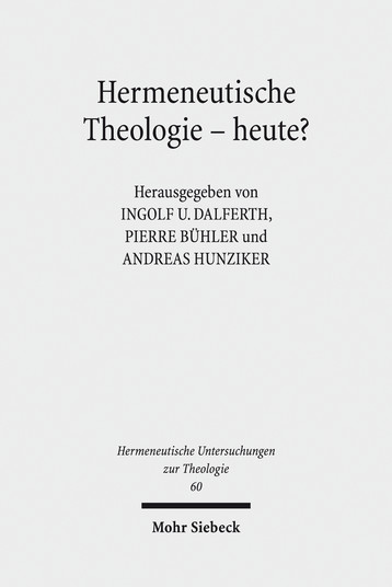 Hermeneutische Theologie - heute
