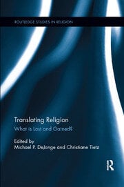 Translating Religion